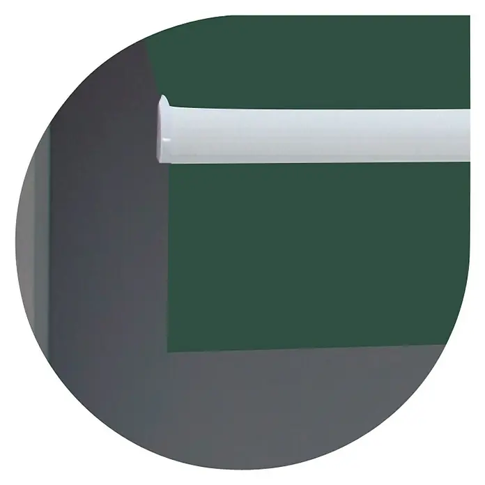 SmartSun Lona para toldo Poliéster - Verde, Ancho: 4 m, Caída: 2,5 m