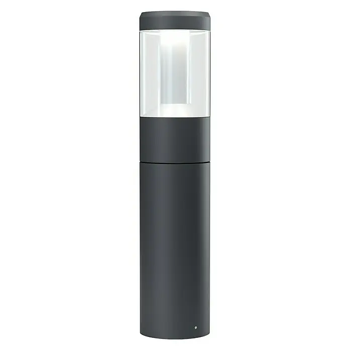 Ledvance LED-Außenleuchte Lantern - 12 W, Dunkelgrau, Ø x H: 11 x 50 cm - Ansicht von oben