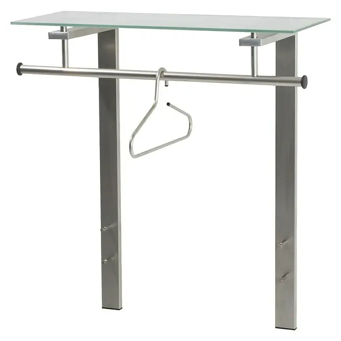 Spinder Design Garderobenleiste Dutch - Anzahl Haken: 4 Stk., L x B x H: 330 x 800 x 900 mm - Rechte Seitenansicht