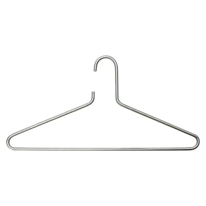 Spinder Design Kleiderbügel Senza 6 - Silber, Edelstahl - Vorderansicht