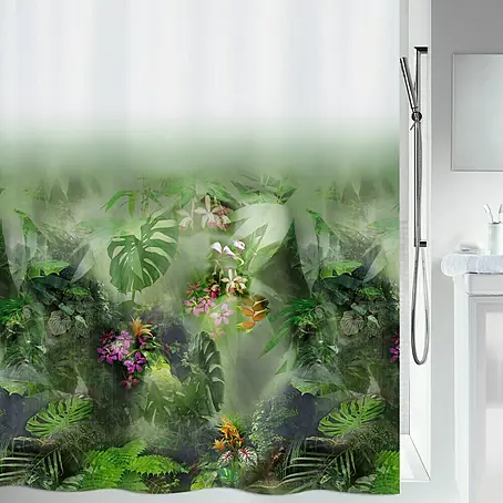 Spirella  Cortina de baño textil Jungle