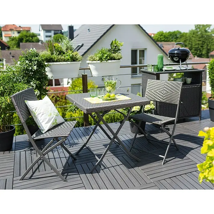 Kingstone Stolni roštilj Cutie Pie - Promjer: 36 cm, Crne boje