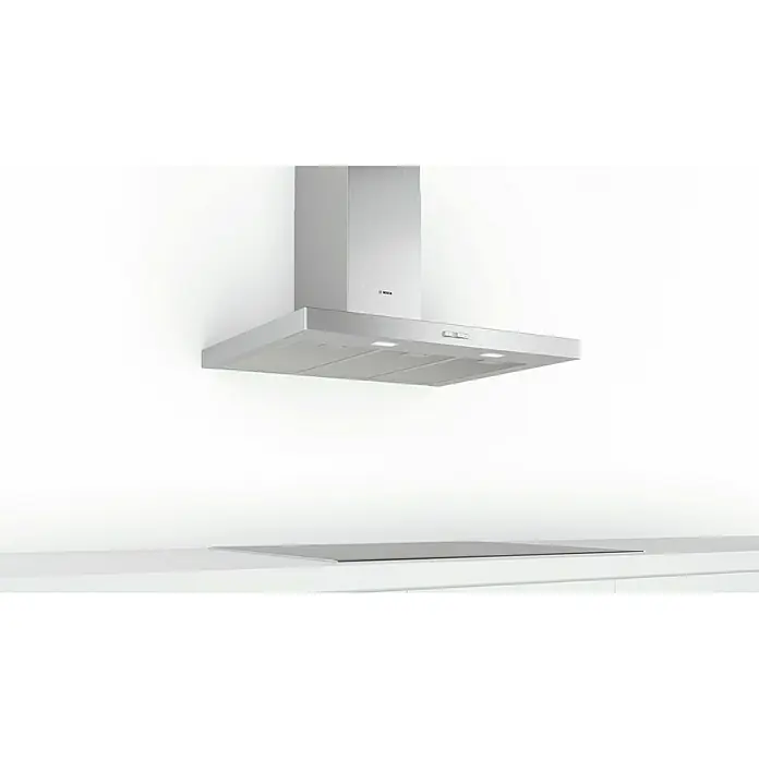 Bosch Campana de pared DWB96BC50 - Ancho: 90 cm, Potencia de aire máx.: 590 m³/h, Acero inoxidable