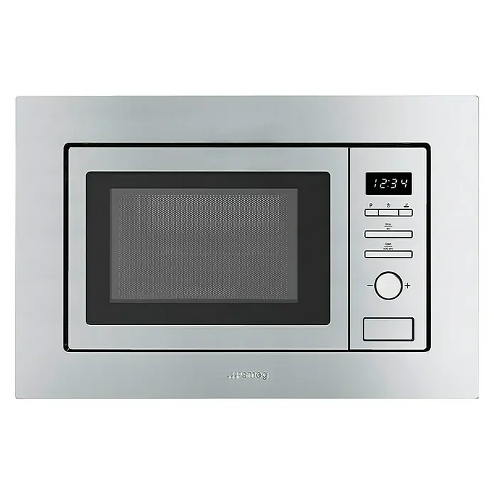 Smeg Microondas empotrado integrado FMI020X - 1.250 W, 20 l