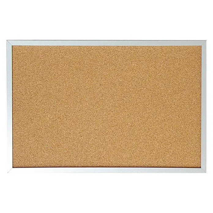 Corcho para notas Plata - 60 x 40 x 1,6 cm, Corcho