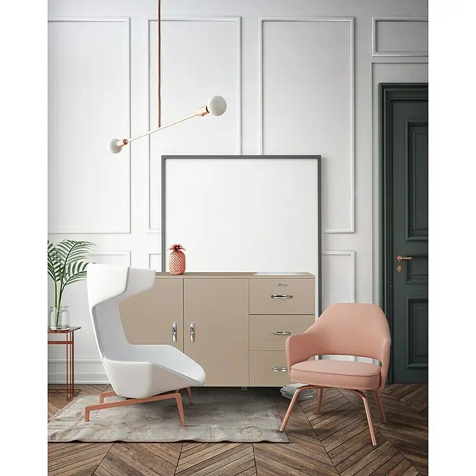 Phönix Miami Sideboard - L x B x H: 43 x 146,4 x 88,8 cm, Taupe - Stimmungsaufnahme