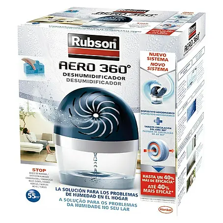 Rubson  Deshumidificador Aero 360º