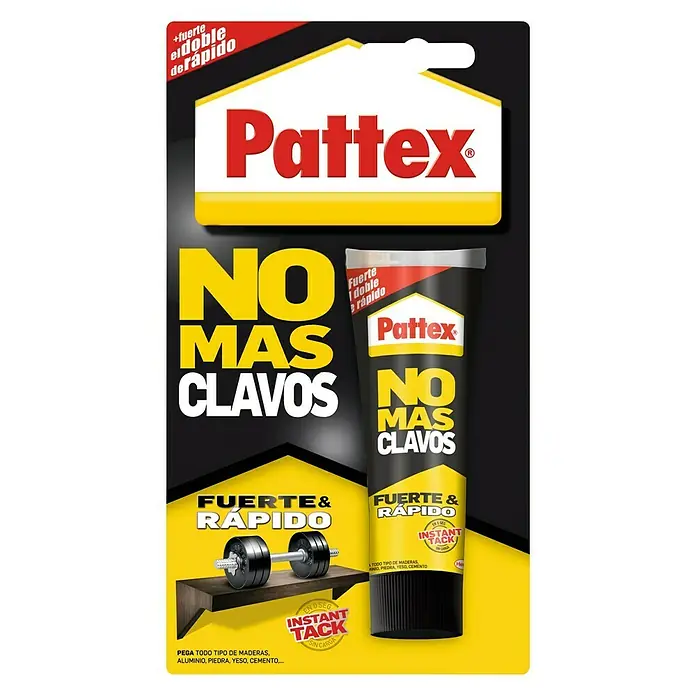 Pattex Adhesivo para montaje No más clavos - Blanco, 100 g