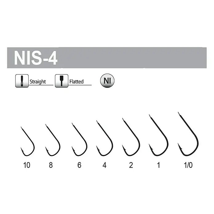 Tubertini Anzuelo de pesca Senshi NIS-4 - 25 uds., Pez objetivo: Pez depredador