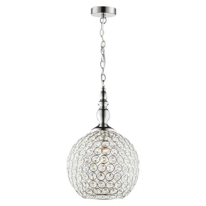 Home Sweet Home Pendelleuchte rund Liva - Ø x H: 500 mm x 135 cm - Vorderansicht