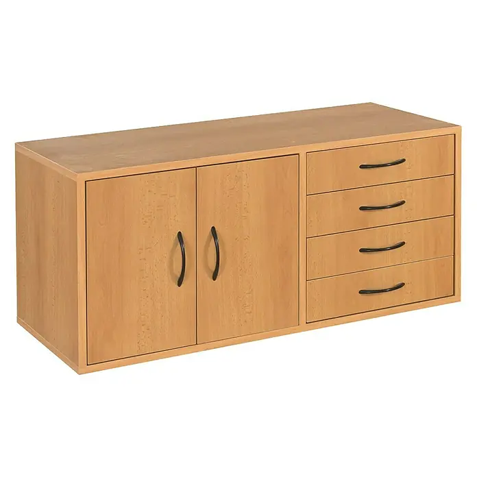 Ramia Werkbank-Unterschrank Hobby II - 410 x 1.000 x 460 mm, Anzahl Türen: 2 Stk. - Vorderansicht