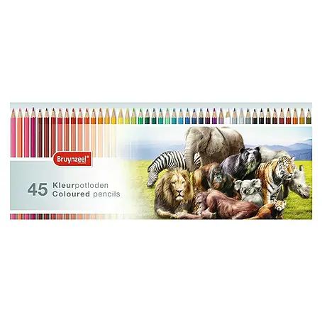 Talens Bruynzeel Set de lápices de dibujo Animales