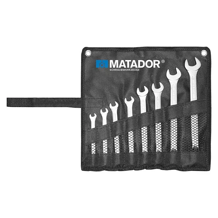 Matador Set okasto viličastih ključeva - 8 -dij., 8 - 22 mm - Pogled sprijeda