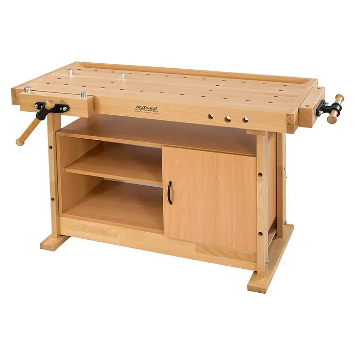 Ramia Werkbank-Unterschrank Hobby I - 430 x 1.000 x 500 mm, Anzahl Türen: 1 Stk. - Vorderansicht
