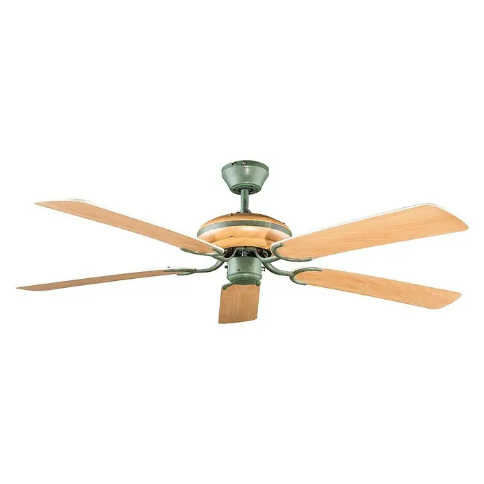 Proklima Deckenventilator - 132 cm, Ahorn, 60 W - Vorderansicht