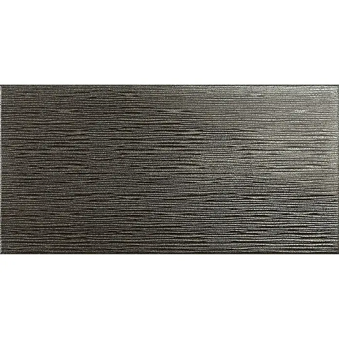 Feinsteinzeugfliese Level - 30 x 60,2 cm, Silber, Schimmernd - Ansicht von oben