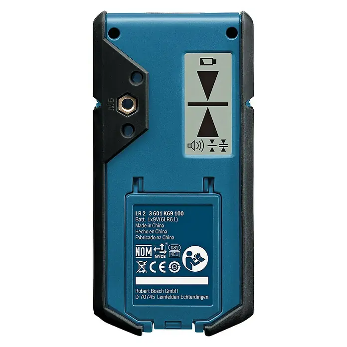 Bosch Professional Laserempfänger LR 2 - Passend für: Bosch Professional Linienlaser GLL 2-50/GLL 3-50 - Rückansicht