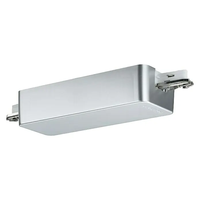 Paulmann URail Dimm- & Schaltcontroller SmartHome Bluetooth - 250 W, Kunststoff, Chrom matt - Diagonale Ansicht