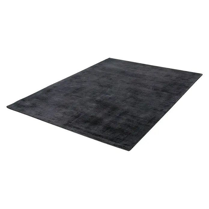 Kayoom Teppich Dhaka - Graphit, L x B: 230 x 160 cm, 100 % Viskose