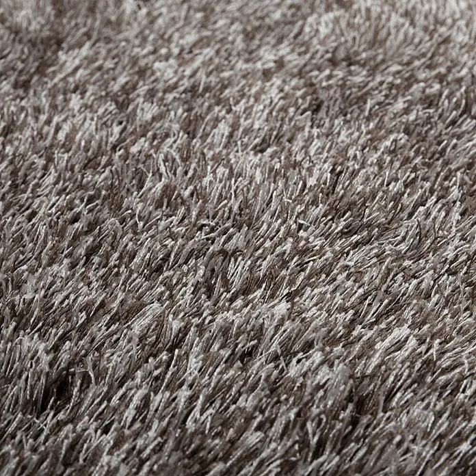 Kayoom Hochflorteppich Diamond - Champagner, 290 x 200 cm, 100 % Polyester - Detailaufnahme
