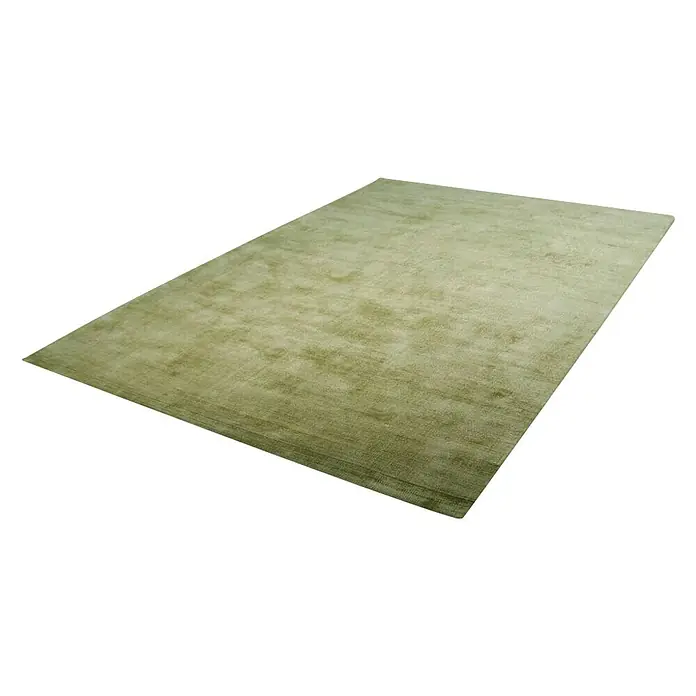 Kayoom Kurzflorteppich Luxury - Edelgrün, 290 x 200 cm, 100 % Viskose
