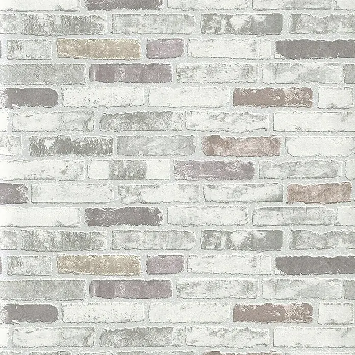 Papel pintado Piedra - Multicolor, Estructurado, 10 x 0,53 m