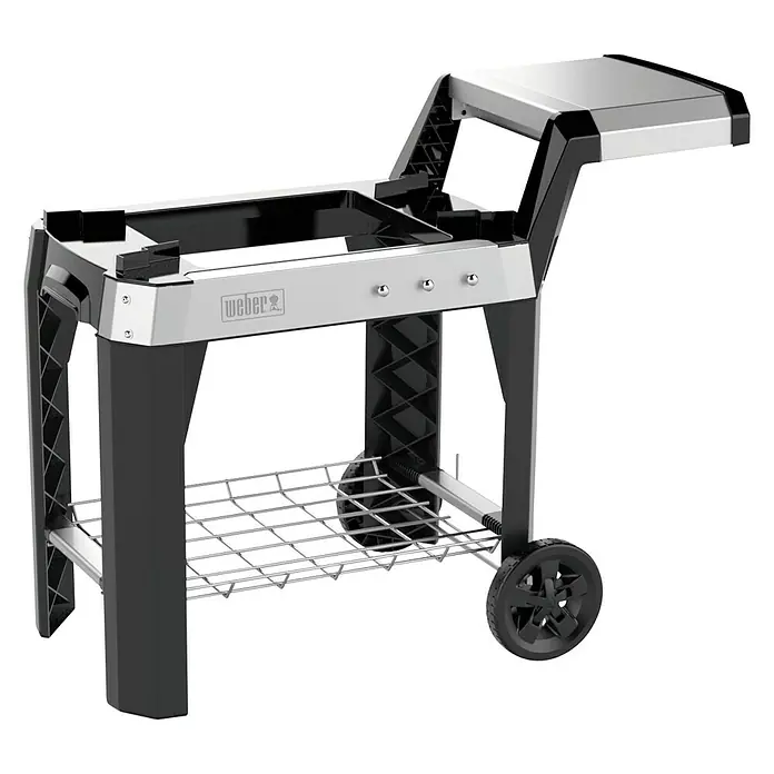 Weber Barbacoa eléctrica Pulse 2000 con carro - 2,2 kW, Superficie parrilla: 49 x 39 cm