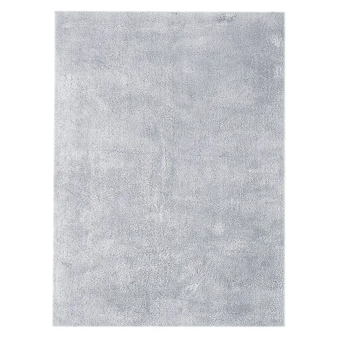 Kayoom Hochflorteppich Bali - Puderblau, L x B: 150 x 80 cm, 100 % Polyester - Ansicht von oben