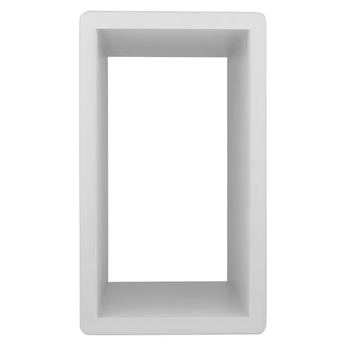 Phönix Regalwürfel Cubix - L x B x H: 21 x 37,8 x 37,8 cm, Weiß - Vorderansicht
