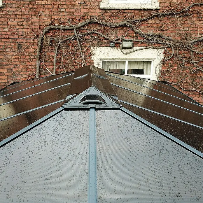 Palram – Canopia Pavillon Martinique 5000 - L x B: 492 x 359 cm, Bronze