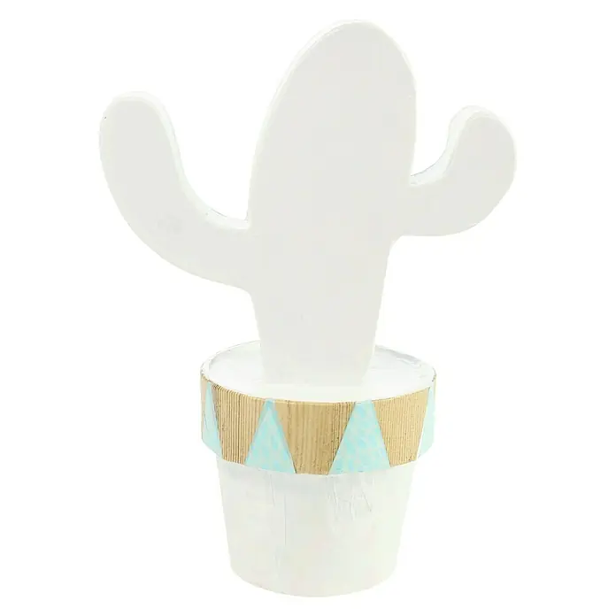 Glorex Hobby Time Cactus de cartón - 13,7 x 8 x 19 cm, Cartón
