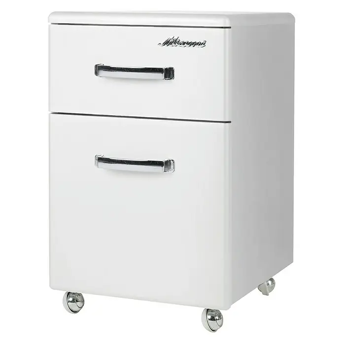 Phönix Miami Rollcontainer - L x B x H: 40 x 36 x 61,4 cm, Weiß, Anzahl Schubladen: 1 Stk. - Vorderansicht