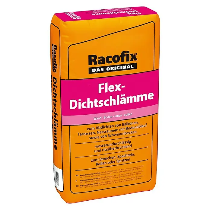 Racofix Flex-Dichtschlämme - 10 kg - Vorderansicht