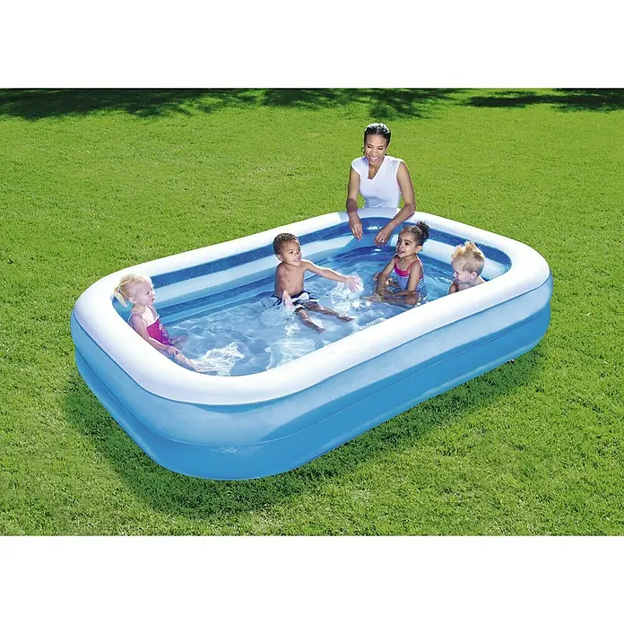 Bestway Family Pool - L x B x H: 262 x 175 x 51 cm, 778 l, Blau/Weiß - Stimmungsaufnahme