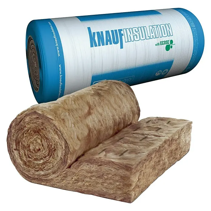 Knauf Insulation Zwischensparren-Dämmrolle Unifit 037 - L x B x H: 340 x 120 x 22 cm, Wärmeleitgruppe: 037