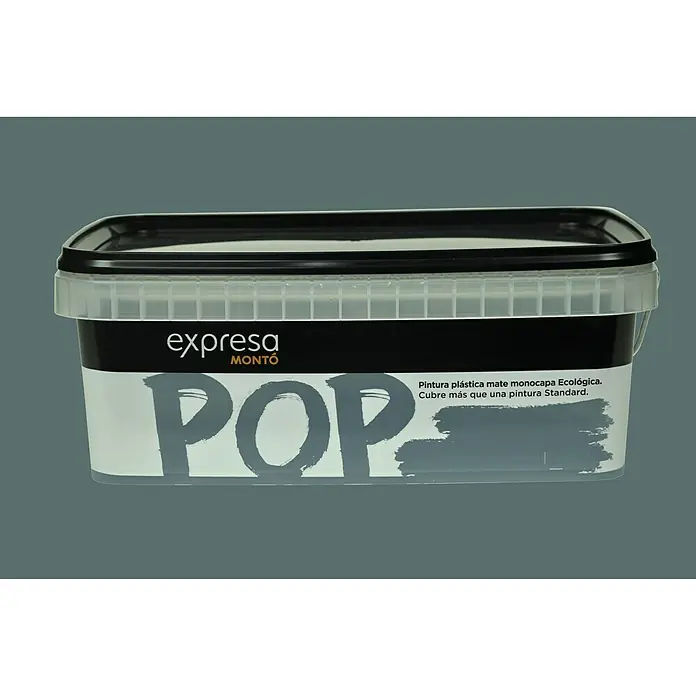 Montó Pop Pintura para paredes - Blue petrol, 2,5 l, Mate