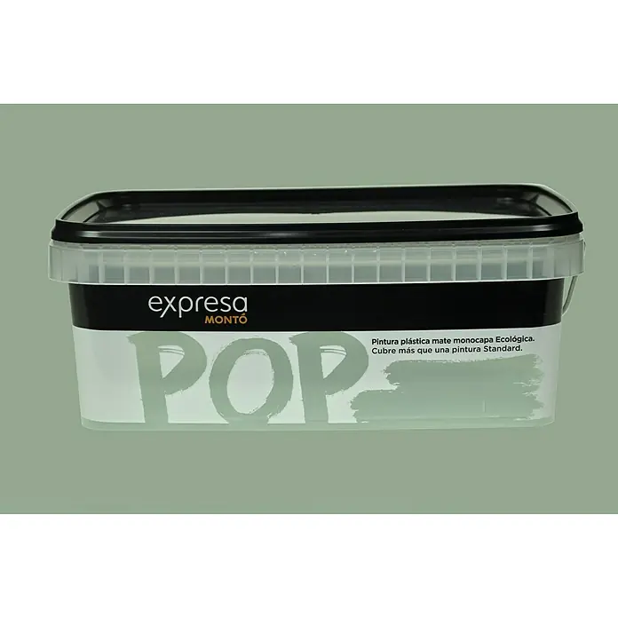Montó Pop Pintura para paredes - Aloe, 2,5 l, Mate