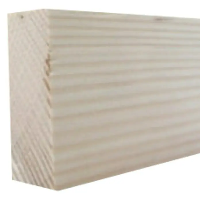 Amco Rechteckleiste - L x B x H: 2 m x 20 mm x 50 mm, Fichte/Kiefer, Unbehandelt