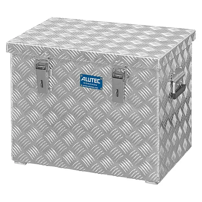 Alutec München Aufbewahrungs- & Transportbox R70 - 522 x 375 x 420 mm, 70 l - Vorderansicht