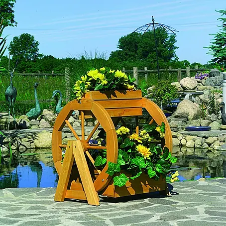 Promadino  Pflanzkasten Blumenrad