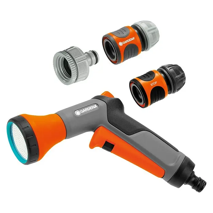 Gardena Bewässerungsbrause Aktions-Set - Geeignet für: 13 mm (½″) Schläuche - Vorderansicht