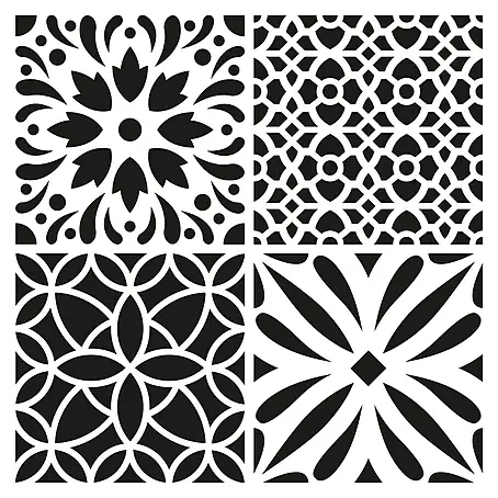 Plantilla decorativa Stencil