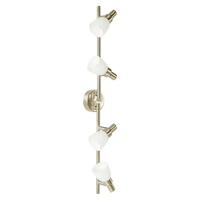 Ledvance LED-Deckenstrahler 827 - 8 W, L x B x H: 67,5 x 8 x 17 cm, Weiß/Silber, Warmweiß