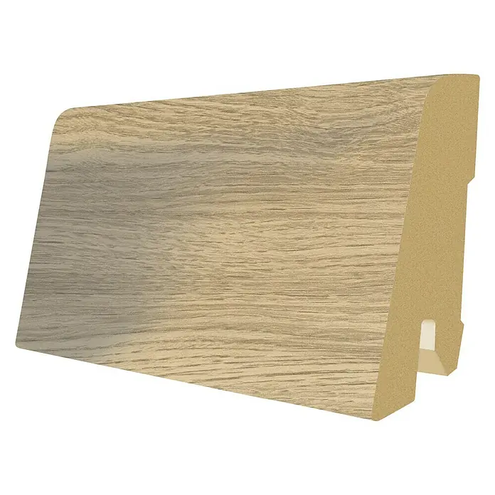 Egger Sockelleiste Livingston Eiche Hell - 2,4 m x 17 mm x 60 mm, Gerade - Detailaufnahme