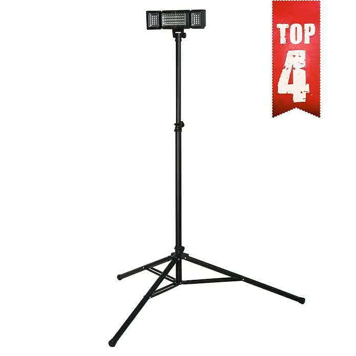 Profi Depot LED-Strahler - 3-flammig, Mit Stativ, 42 W, IP54
