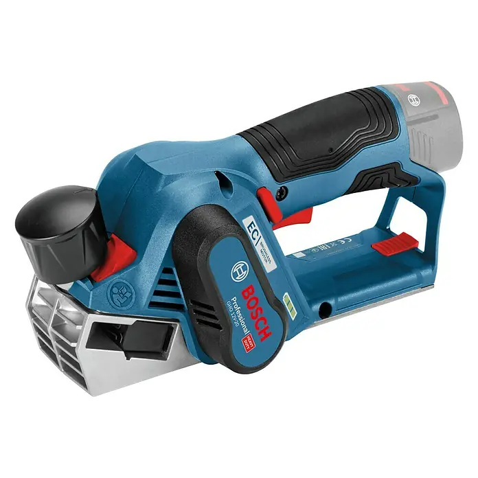Bosch Professional Akku-Handhobel GHO 12V-20 - 12 V, Ohne Akku, 14.500 U/min - Linke Seitenansicht