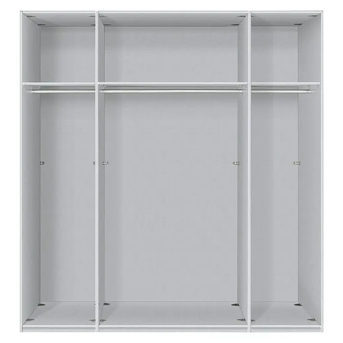 Express Möbel Kleiderschrank Brooklyn - L x B x H: 58 x 200 x 216 cm, Riviera Eiche, Ohne Spiegel, Anzahl Schubladen: 2 Stk.