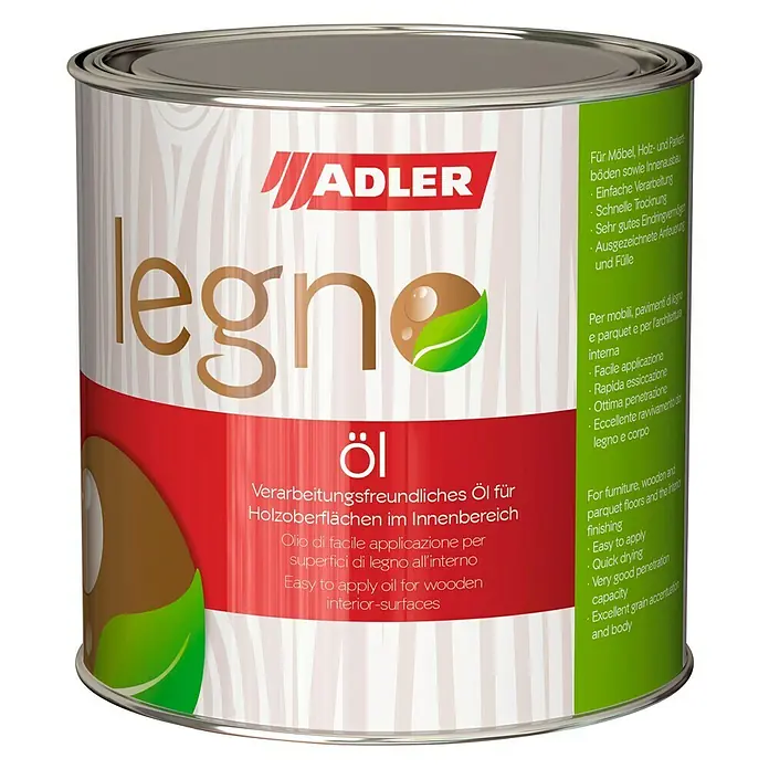 Adler Holzöl Legno - 750 ml, Farblos