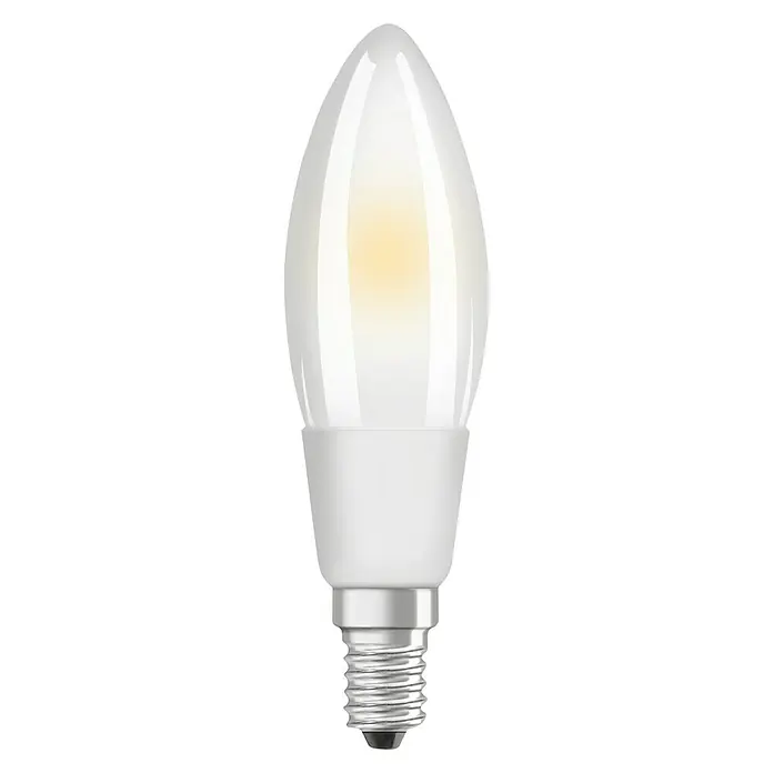 Osram Retrofit LED-Leuchtmittel CLB60 - E14, 6,5 W, B35, 806 lm, 1 Stk. - Ansicht von oben