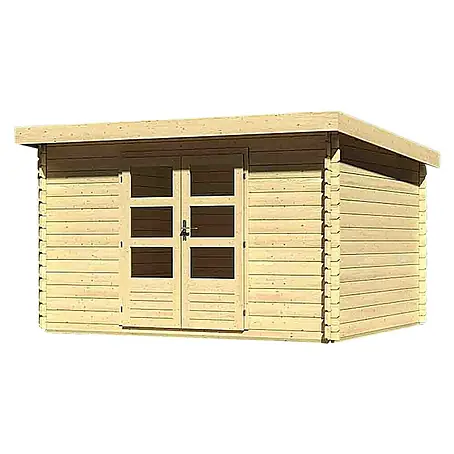 Karibu  Blockbohlenhaus Bastrup 7